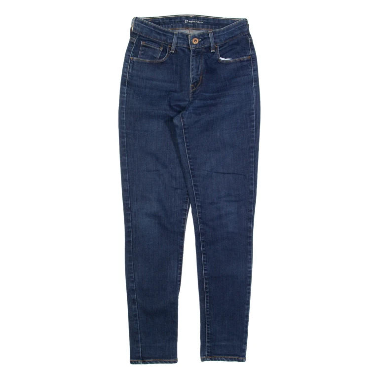 LEVI'S High Rise Womens Jeans Blue Slim Skinny W25 L27