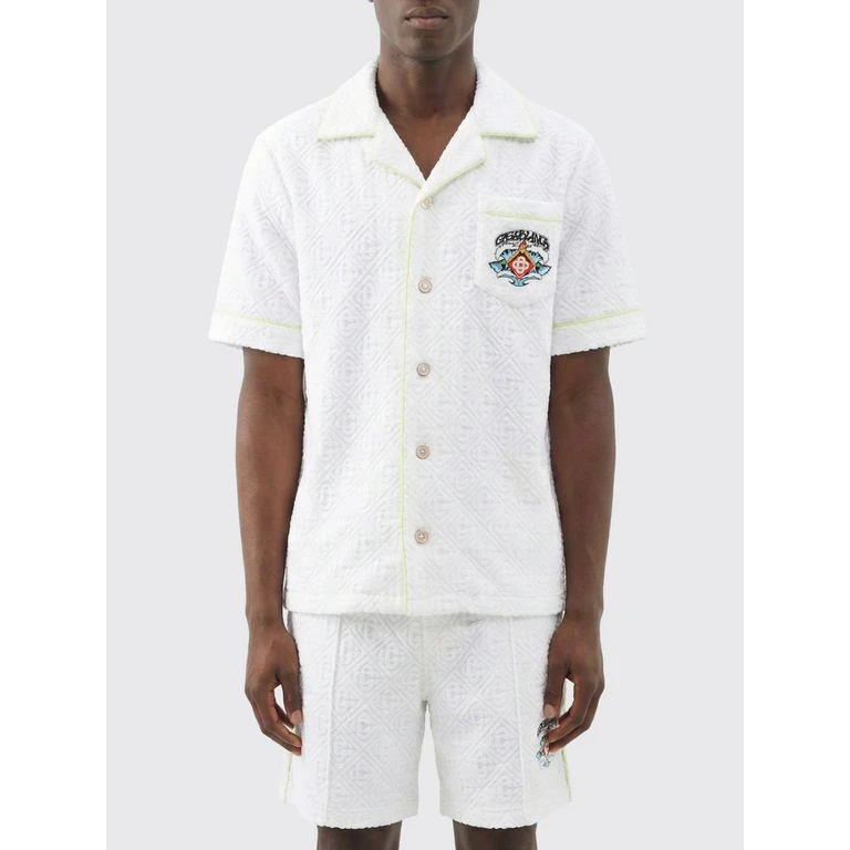 Shirt Men color White (MSP26SH08503)