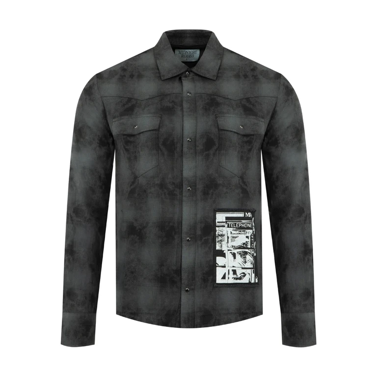 Flannel -pached Shirt