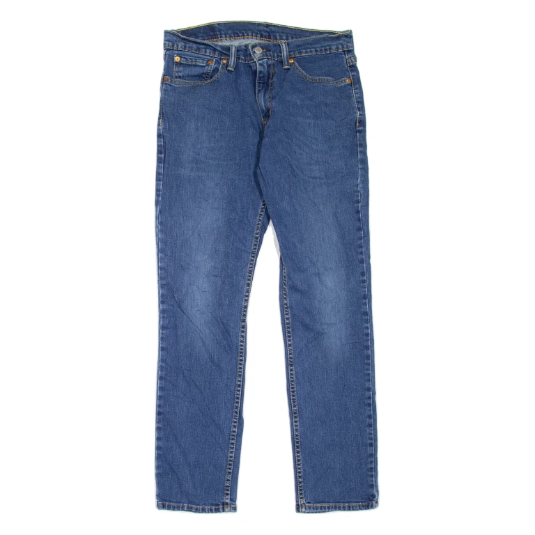 LEVI'S 511 Jeans Mens Blue Slim Straight Stone Wash W30 L32