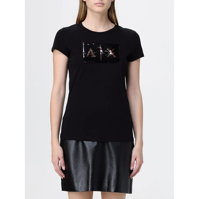 T-Shirt Woman color Black (8NYTDLYJ73Z6231)