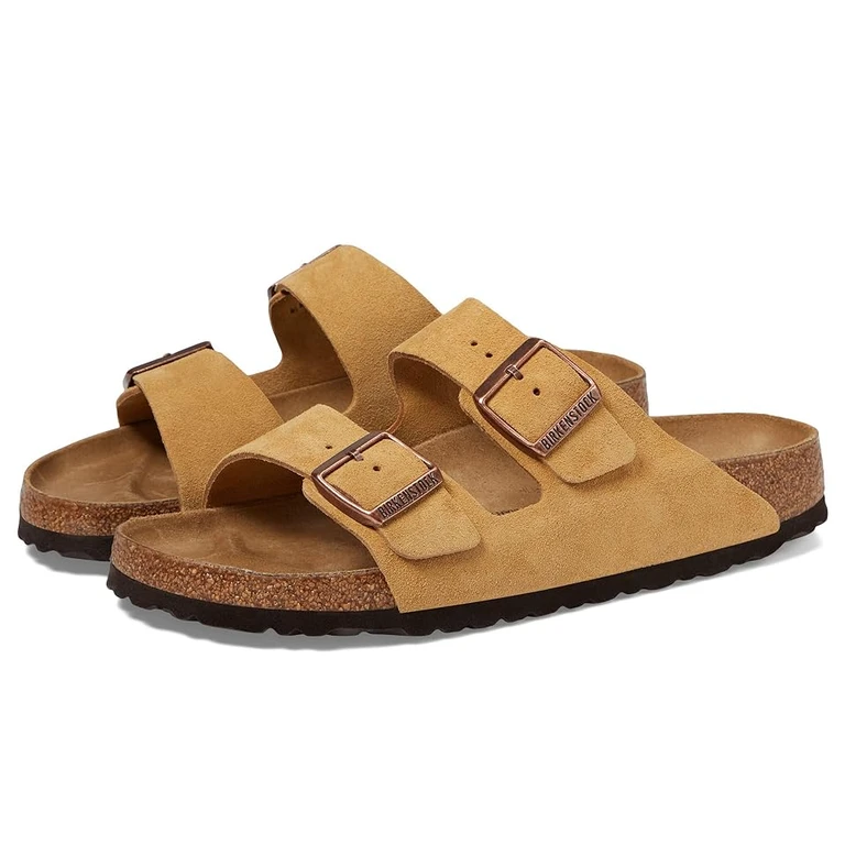 Unisex Arizona Suede Leather Latte Cream