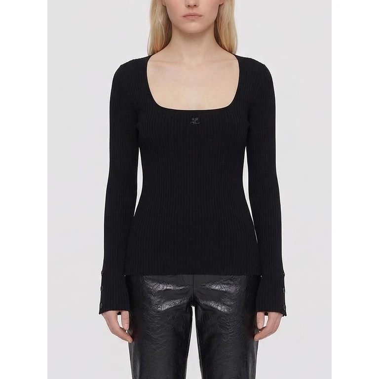Top Woman color Black (126MTO479FI00019999)