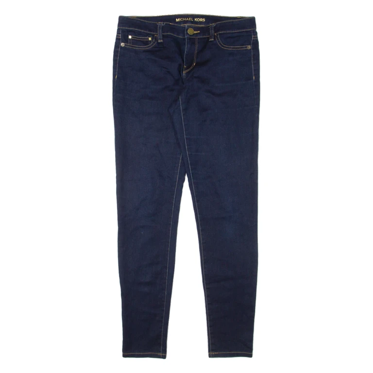 MICHAEL KORS Womens Jeans Blue Slim Skinny Denim W29 L30