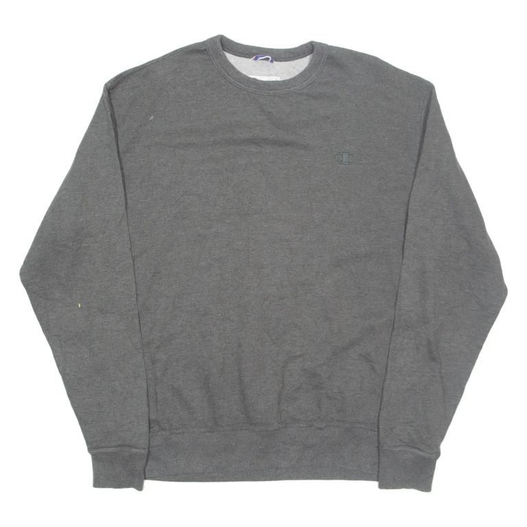 CHAMPION Mens Sweatshirt Grey L