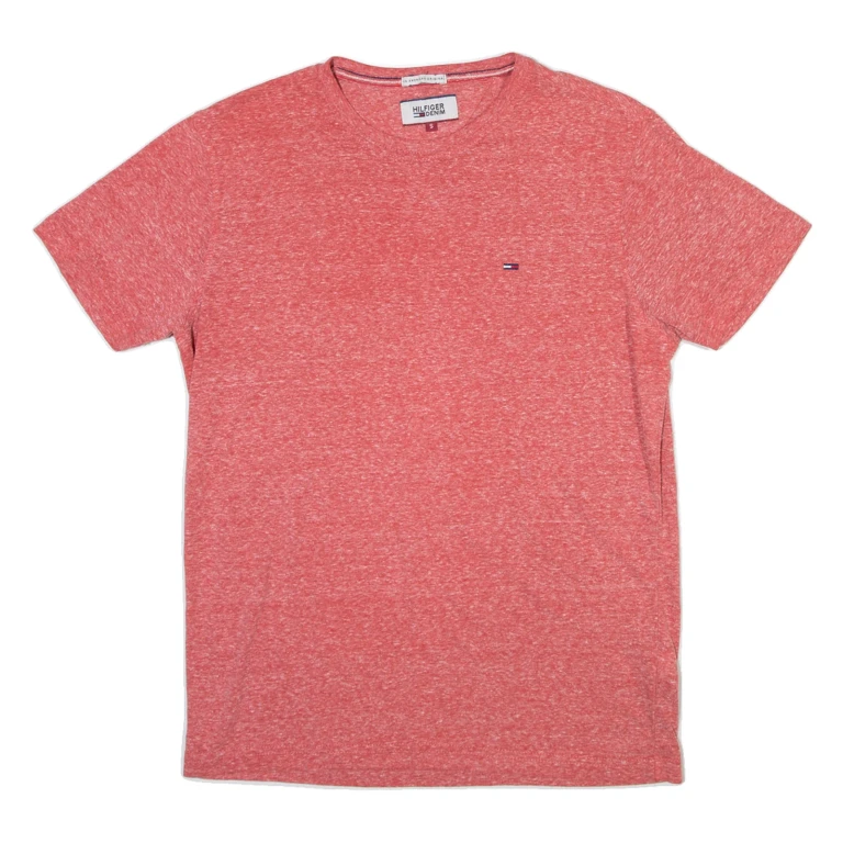 HILFIGER DENIM Mens T-Shirt Red S