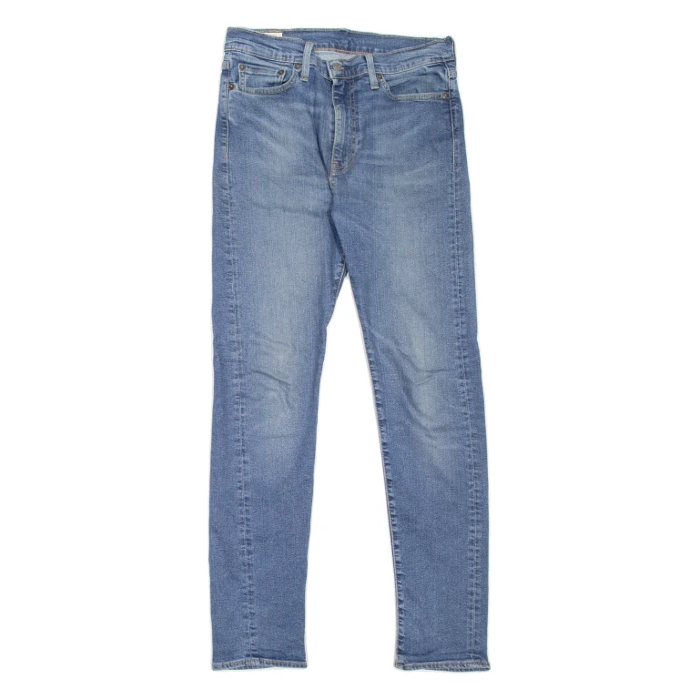LEVI'S 510 BIG E Jeans Mens Blue Slim Skinny Stone Wash W33 L34