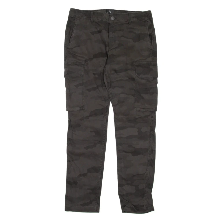 C&A Mens Trousers Brown Regular Tapered W34 L32