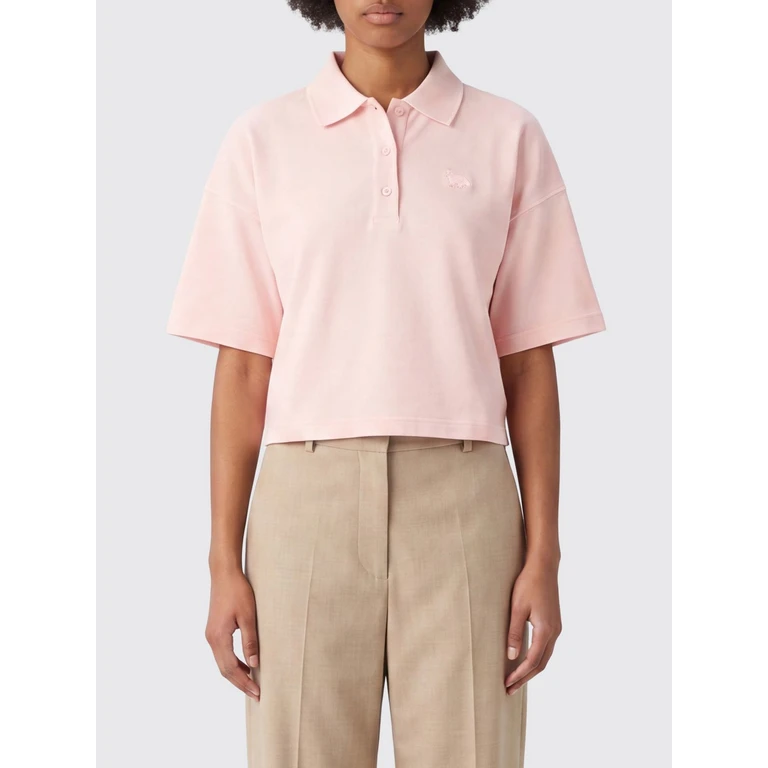 Organic Cotton Polo Shirt with Tone-on-Tone Logo (PW00203KP00010448)