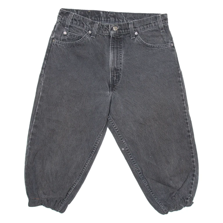 LEVI'S 550 Womens Jorts Shorts Black M W32