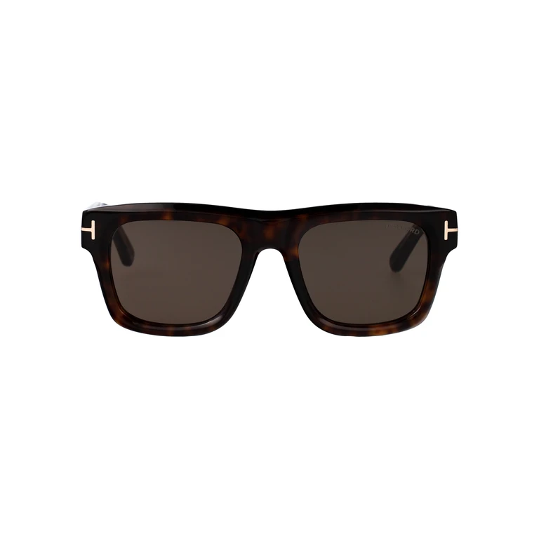 Tom Ford Ft1200 52a Avana Scura / Fumo Acetate Sunglasses - Men