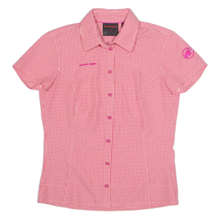 MAMMUT Utility Womens Shirt Pink Check XS