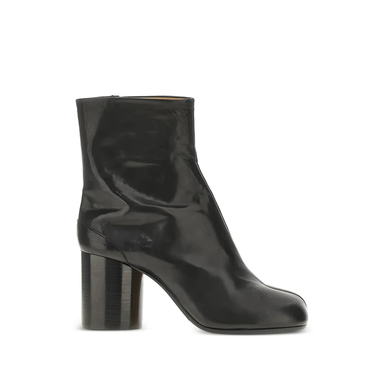 Tabi Leather Ankle Boots