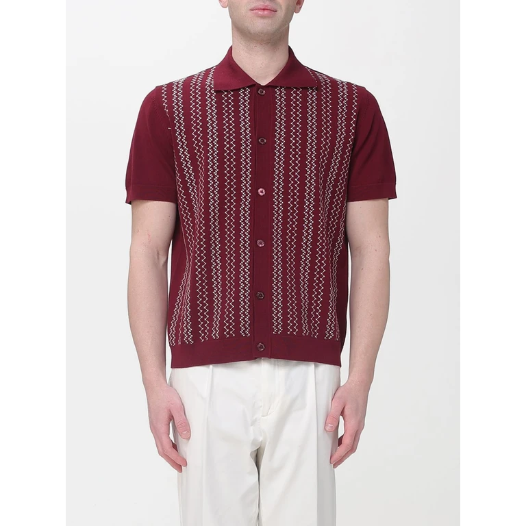 Polo Shirt Men color Brown (A048F9004469)