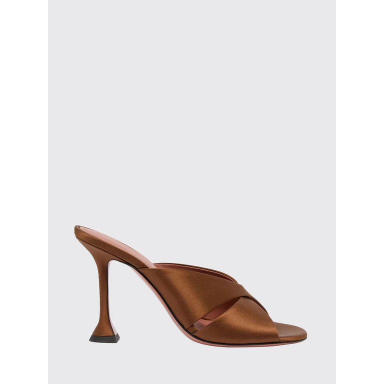 Heeled Sandal Woman color Coffee (SALMASLIPPER95MOCHA)