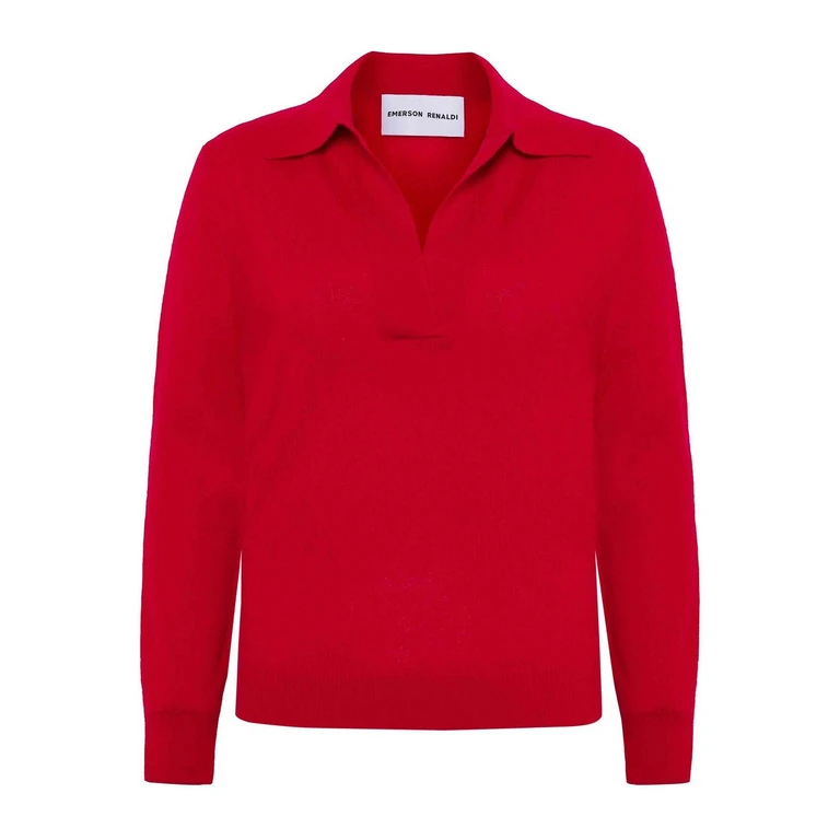 Emerson Renaldi Pull Col Rond - Rouge (ERW2400417)