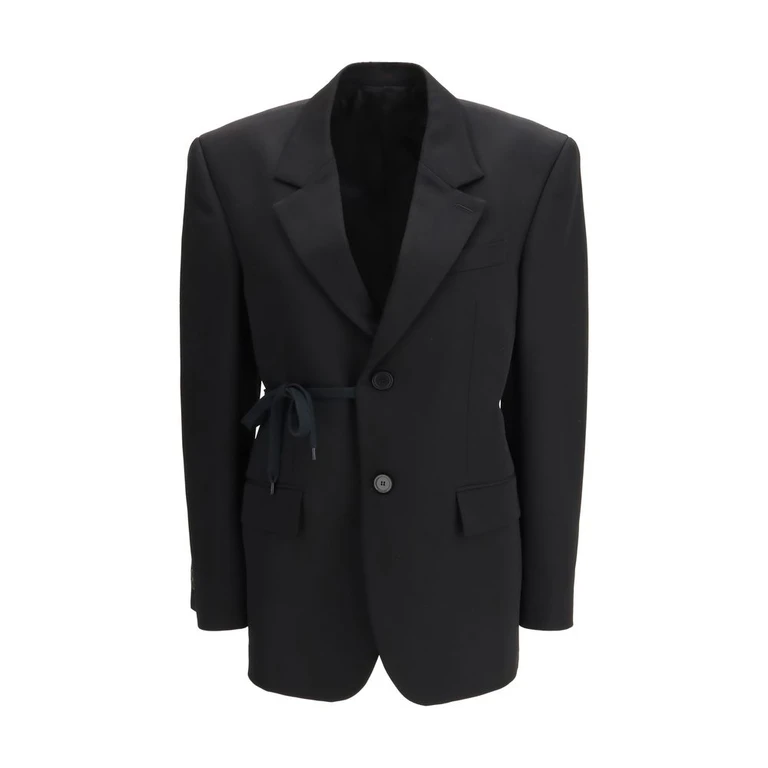 Black Wool Jacket Clothing - Women