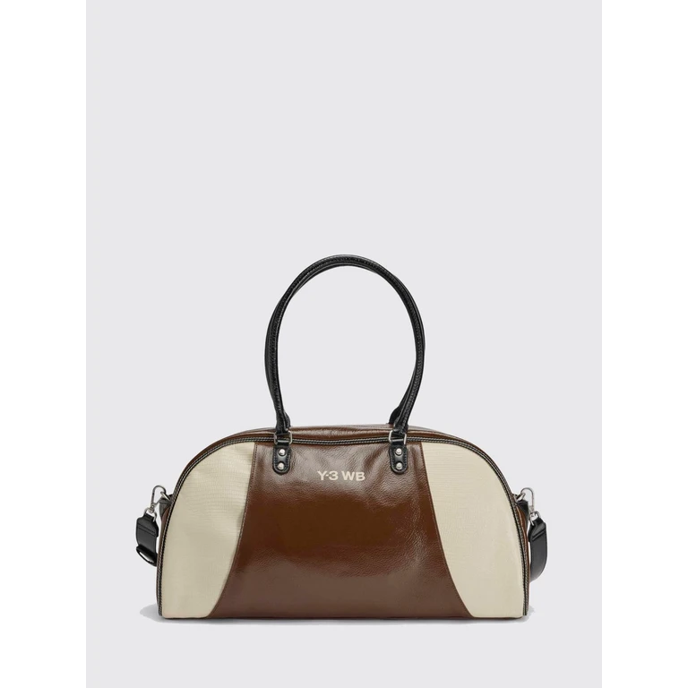 Y-3 x Bicolour Lizard-Print Leather Bowling Bag (KR6746)