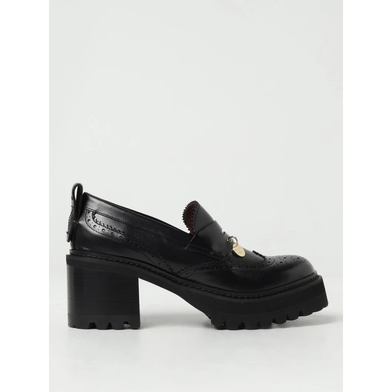 New Gaucho mocassins in leather with brogue pattern (SB41030A18027)