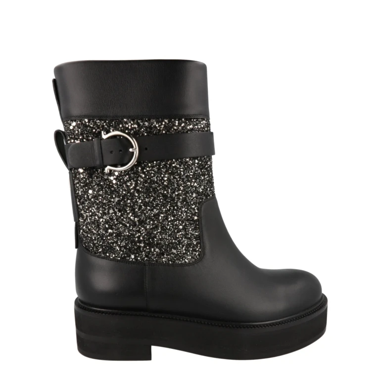 Ean Glitter Ankle Boots