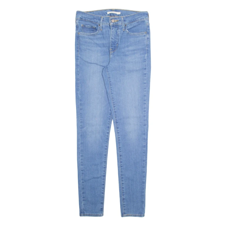 LEVI'S Womens Jeans Blue Regular Skinny Stone Wash W27 L29
