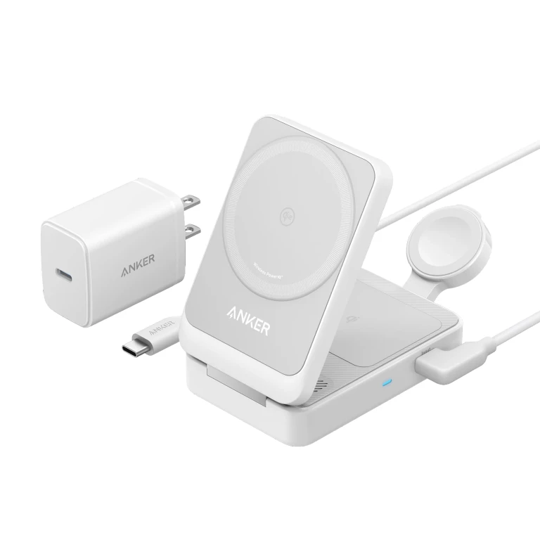 MagGo Wireless Charging Station (Foldable 3-in-1)