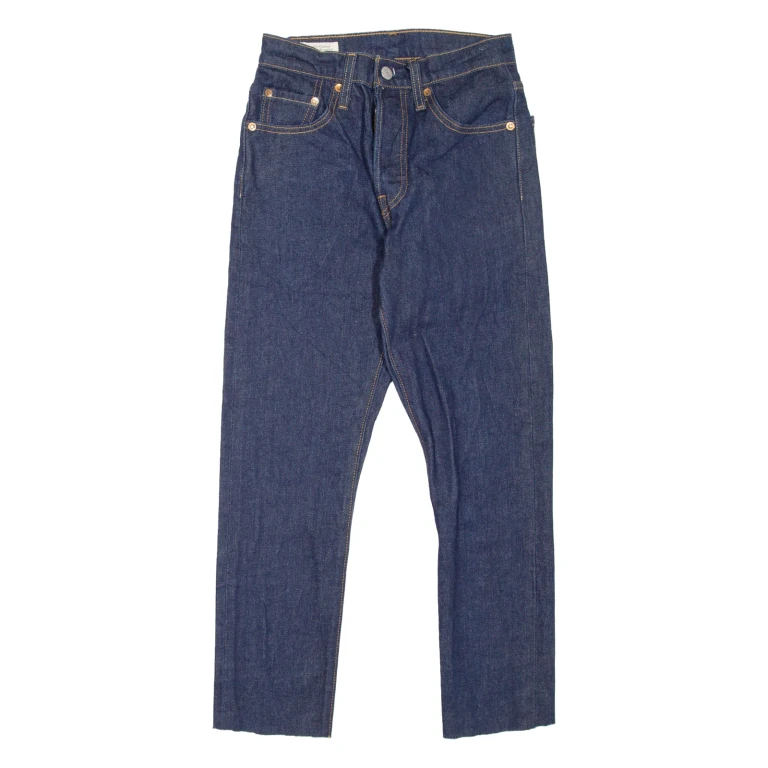 LEVI'S 501S Jeans BIG E Womens Blue Skinny Straight W24 L23