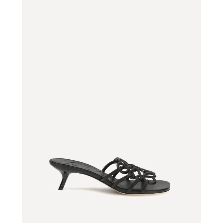 Anagram Petal leather slide Sandals Female 39