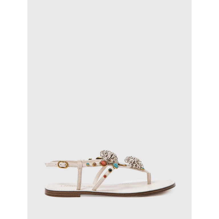 Heeled Sandal Woman color Pearl (261TGT06400059)