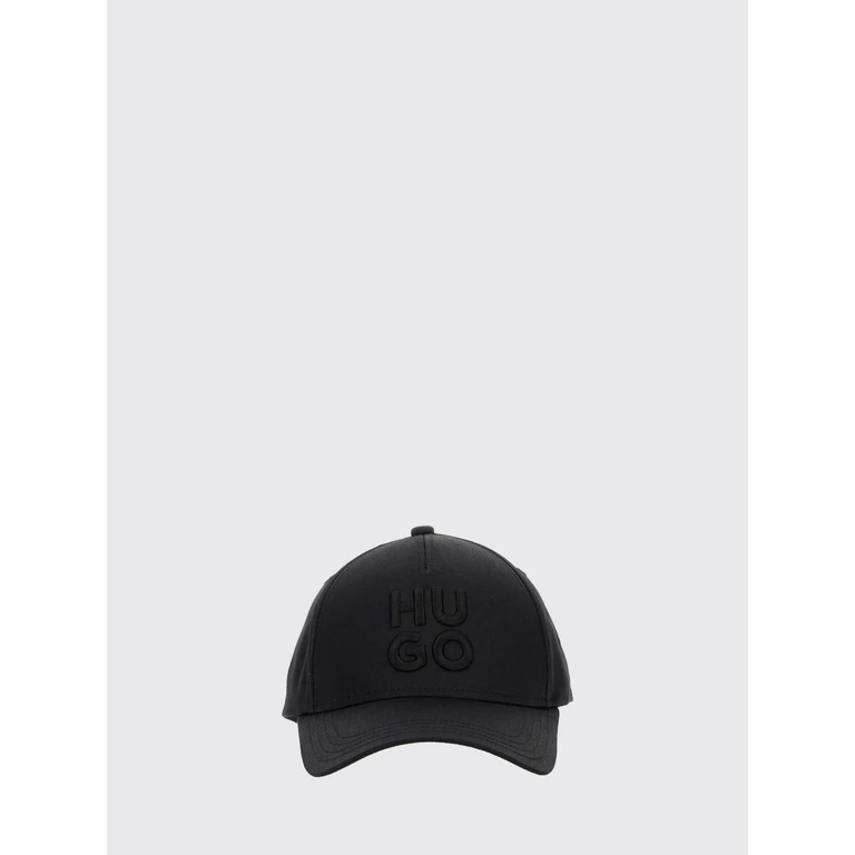 Cotton Baseball Cap with Rigid Visor and Tone-on-Tone Embroidered Logo (50533409001)