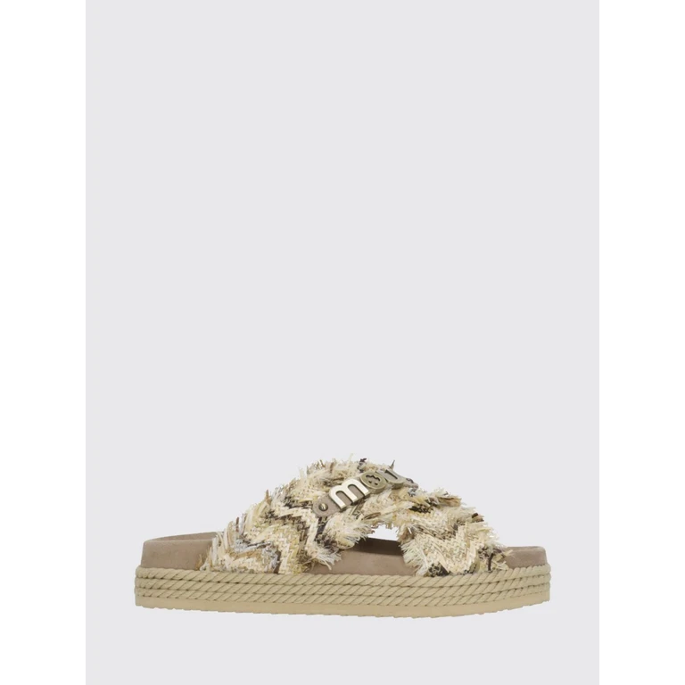 Heeled Sandal Woman color Beige (MUSW451011KFRTE)