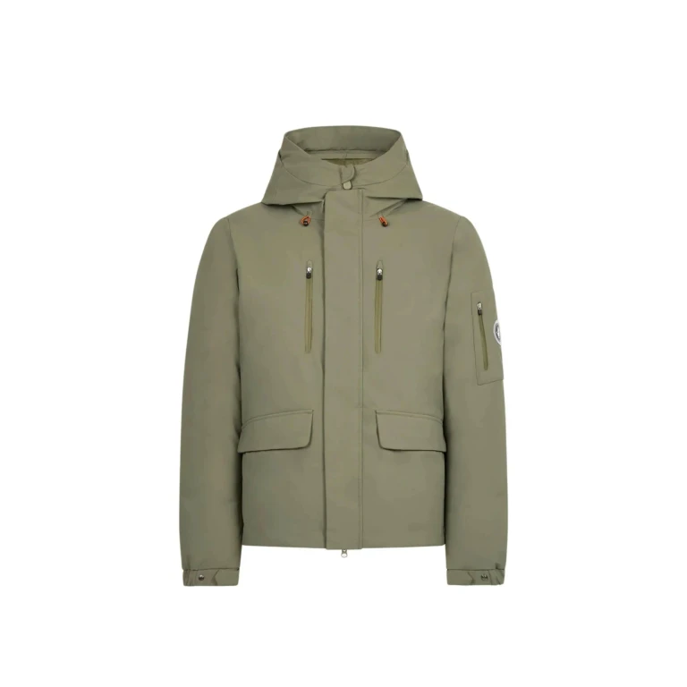 Smeg Hooded Parka Men Jacket Dusty Olive