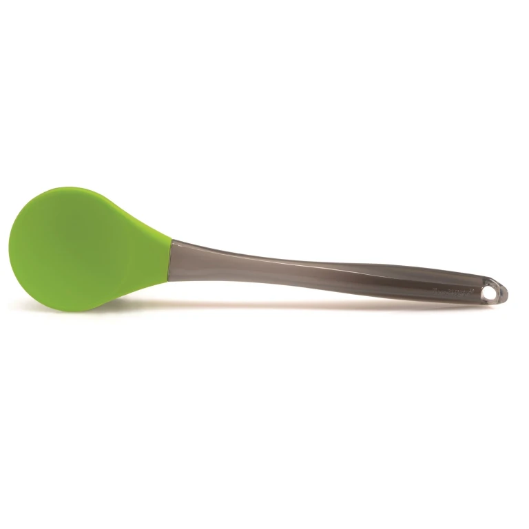 Geminis Silicone Salad Spoon, Green