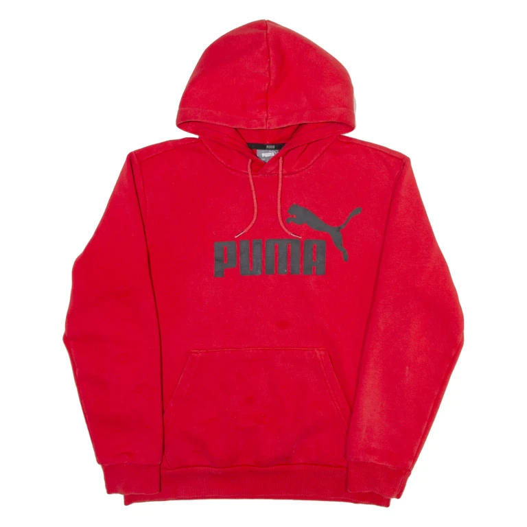 PUMA Mens Red Hoodie S