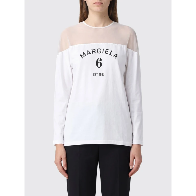 MM6 MAISON MARGIELA T-Shirt Woman color White (S62GD0213M20108101)