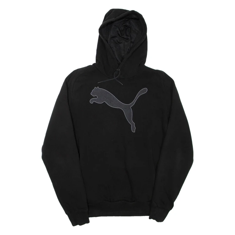 PUMA Mens Black Hoodie M