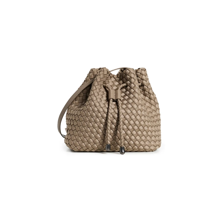 NAGHEDI Gramercy Medium Bucket Bag Cashmere One Size