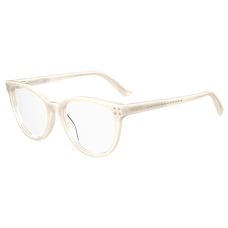 Moschino Cream Acetate Glasses (frames) Accessory - Women (MOMOS5965X2AC)