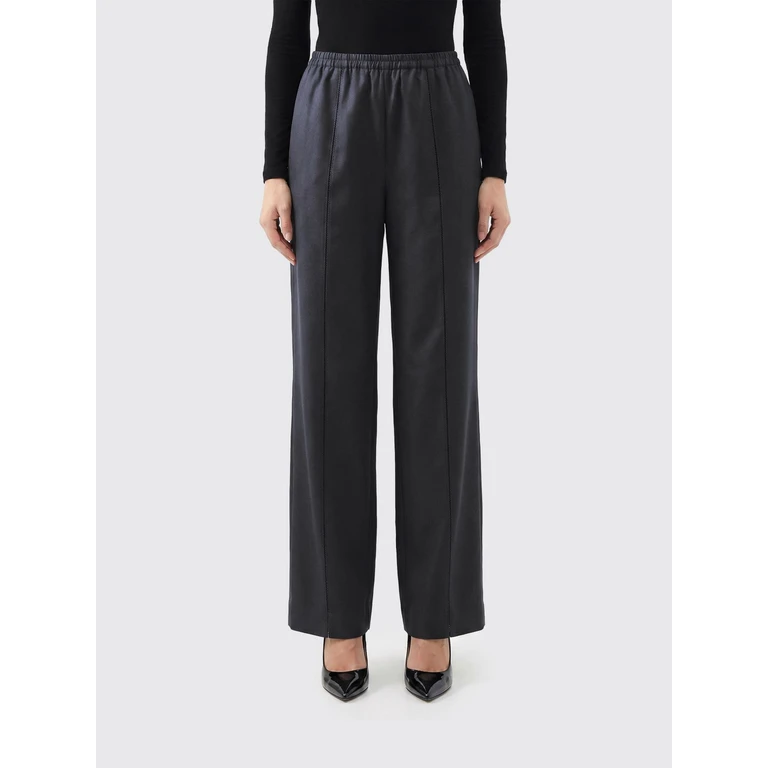 LOULOU DE SAISON Pants Woman color Black (LARSBLACK)