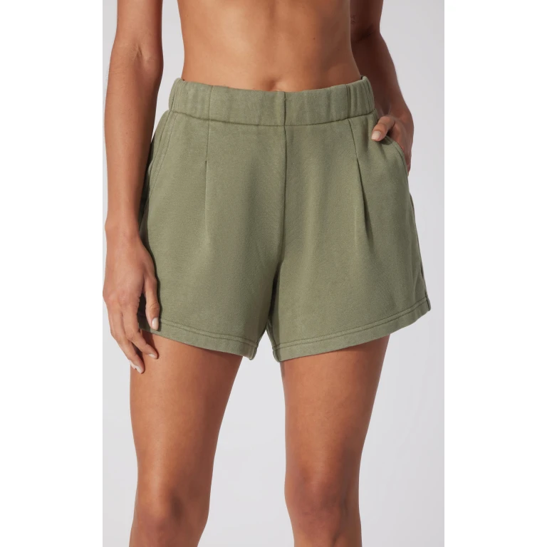Washed Loop Terry Short