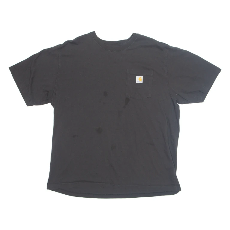 CARHARTT Workwear Mens T-Shirt Black XL