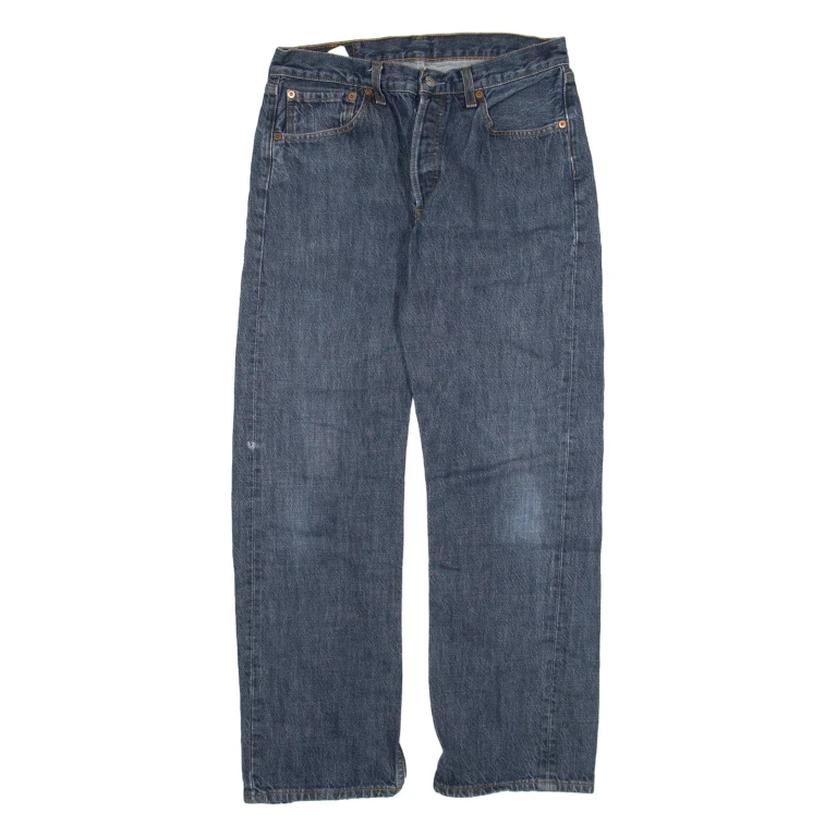 LEVI'S 501 Jeans Mens Blue Regular Straight W32 L30