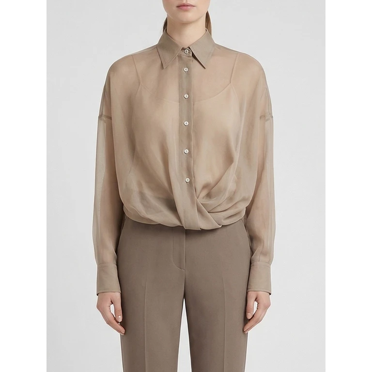 Shirt Woman color Brown (M0F91MX616C8690)