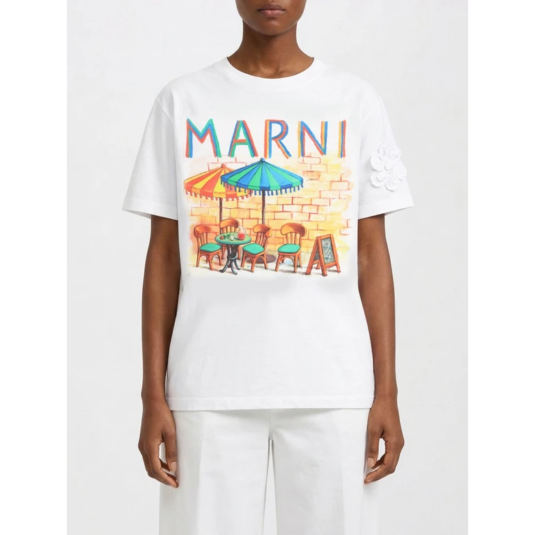 T-shirt en coton MARNI