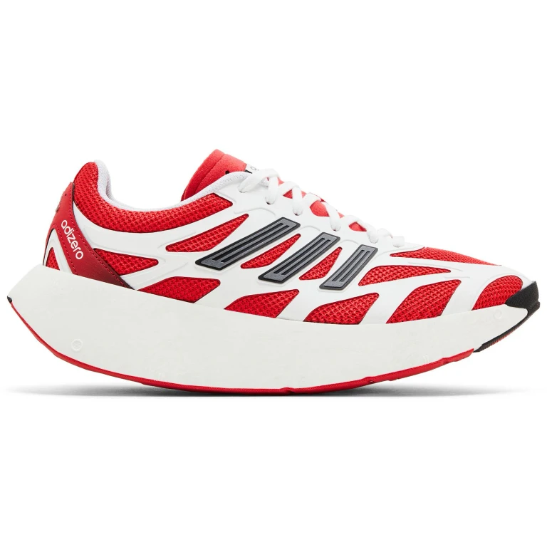 Men's Adizero Aruku 'White/ Pure Ruby' Sneakers