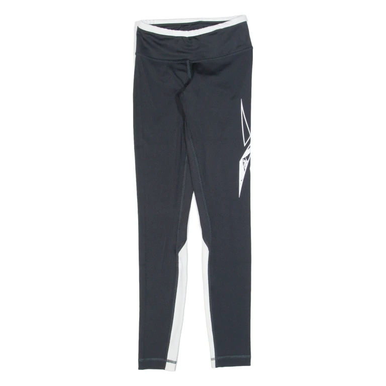 REEBOK Activewear Womens Leggings Black Skinny XXS W20 L25