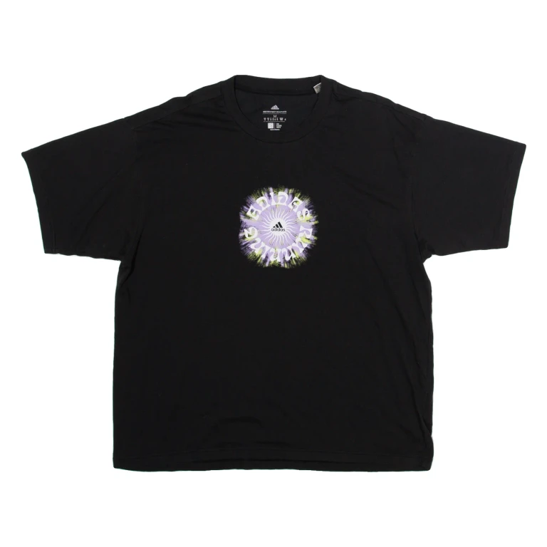 ADIDAS Womens T-Shirt Black M