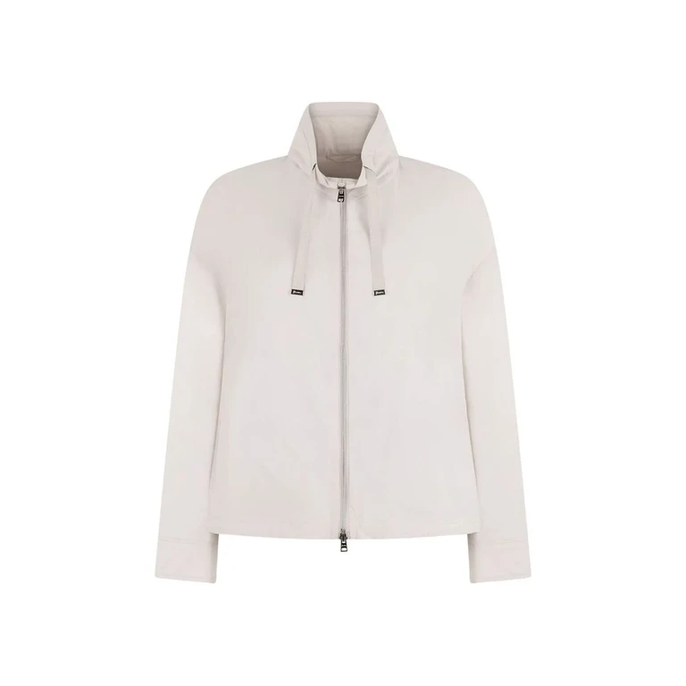 Gray Polyamide Shell Jacket Clothing - Women