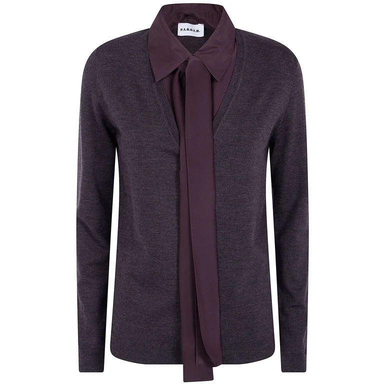 P. A.R. O.S. H. Sweater Wool Cardigan "Lwynford 086"