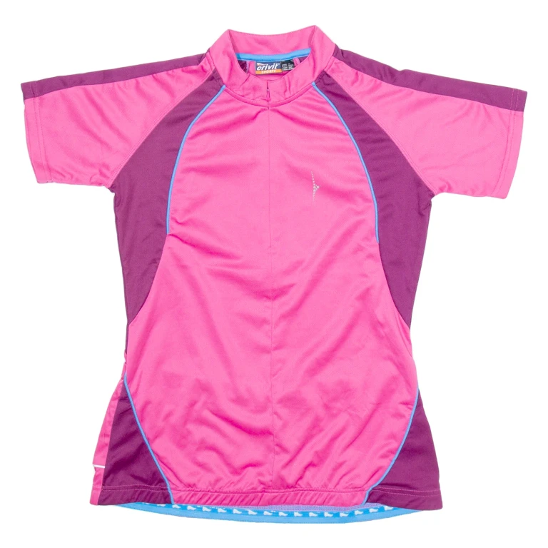 CRIVIT Cycling Mens Jersey Pink 1/2 Zip M